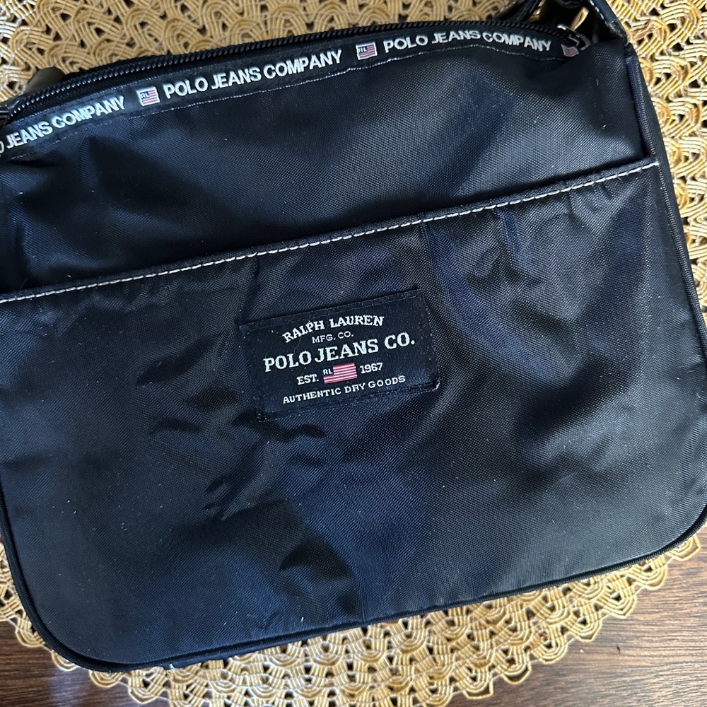 Ralph Lauren Polo Jeans Black Bag